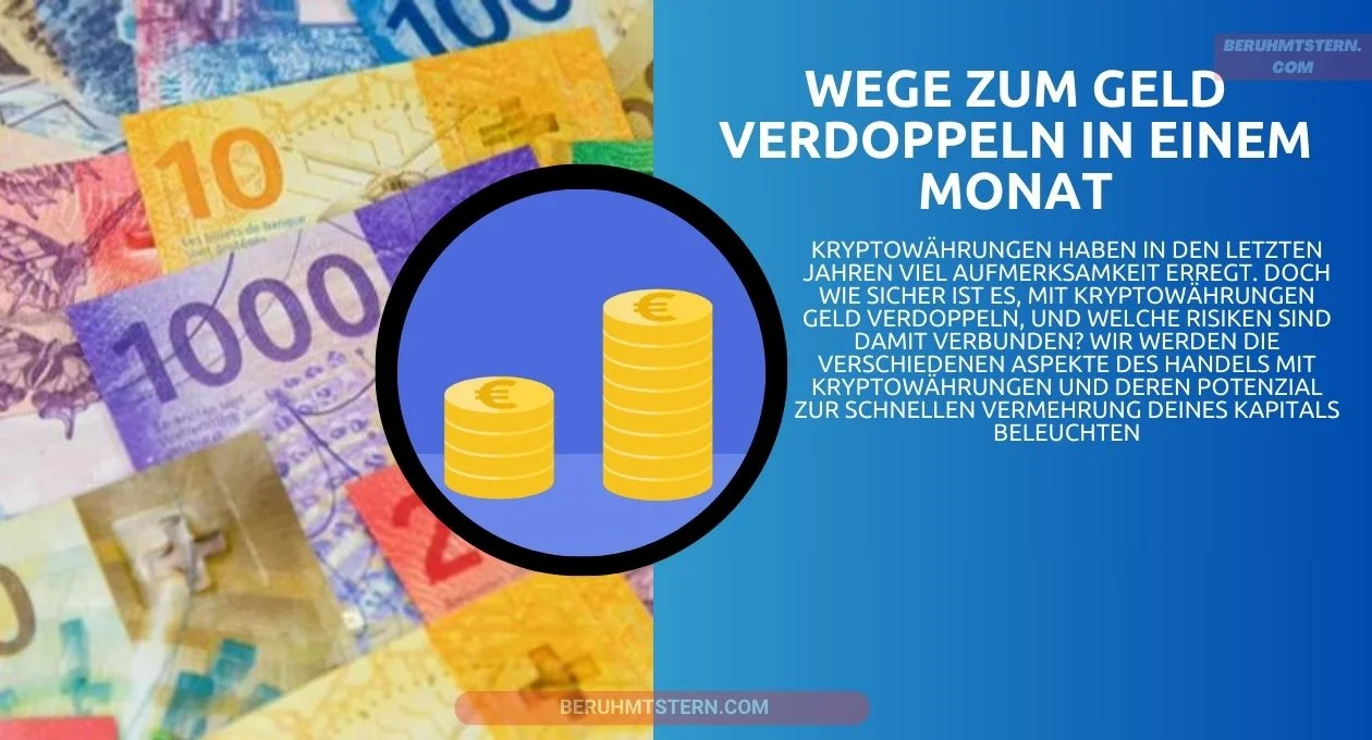 Geld Verdoppeln