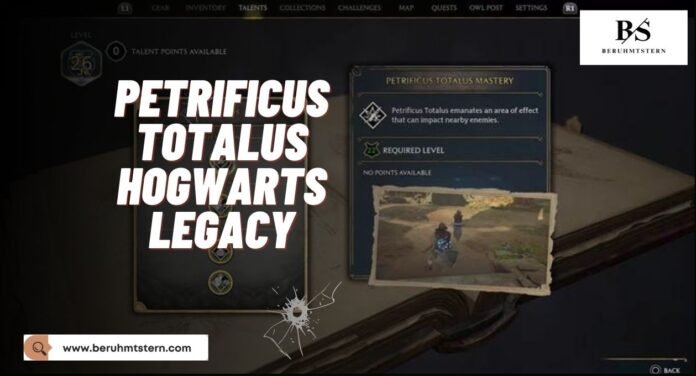 Petrificus Totalus Hogwarts Legacy