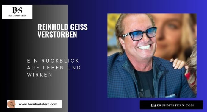 Das Vermächtnis Von Reinhold Geiss Verstorben: Ein Rückblick Auf Leben ...