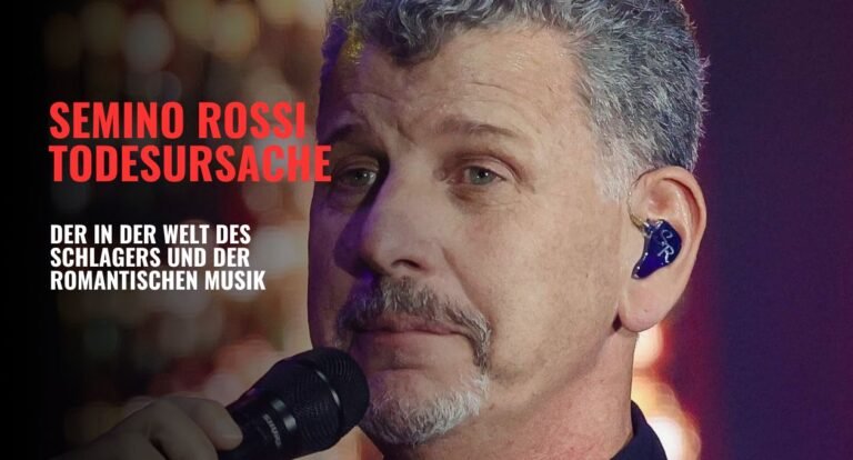 Semino Rossi 2024: Ein Blick Auf Seine Musik Und Den Umgang Mit Seiner Semino Rossi Todesursache