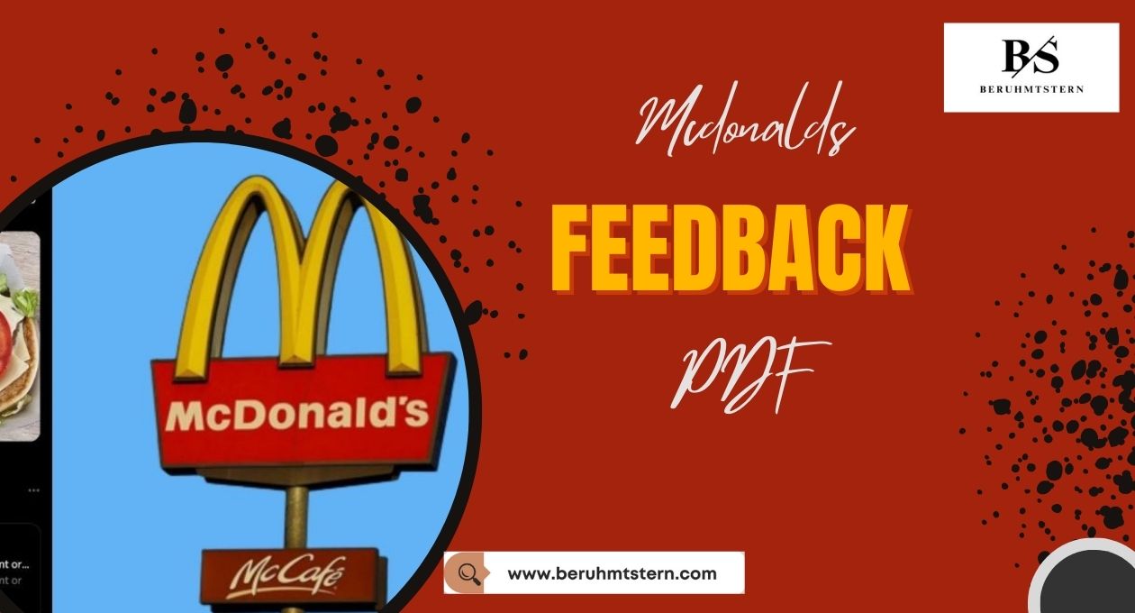 mcdonalds feedback