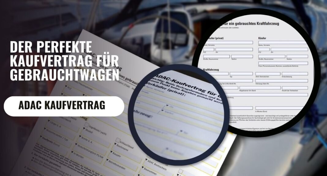Adac Kaufvertrag Fur Den Privaten Verkauf Eines Gebrauchten Kraftfahrzeugesnull